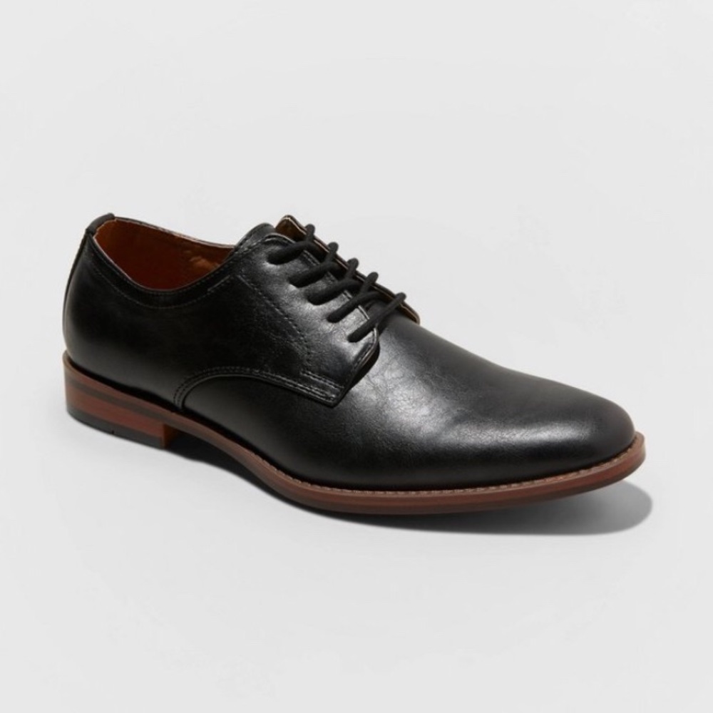 EUC Goodfellow & Co Black Benton Oxford Dress Shoe